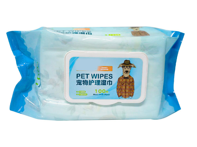 Toallitas antibacterianas para mascotas